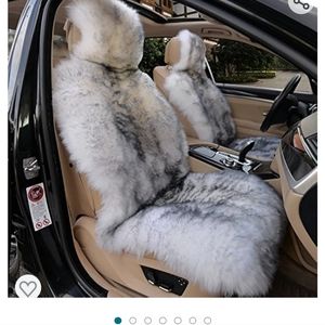 Sheep skin car seat covers
